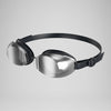 Speedo Unisex's Jet 2.0 Mirrored Goggles - Black/Chrome
