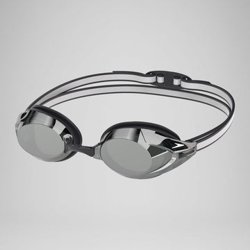 Speedo Unisex's Vanquisher 3.0 Mirrored - Black/Smoke/Silver Mirror