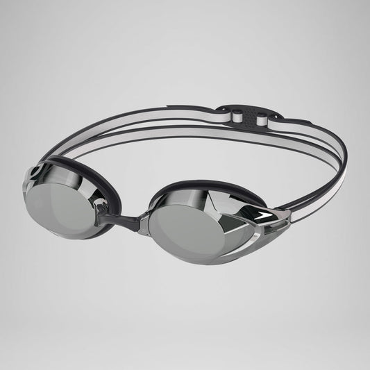 Speedo Unisex's Vanquisher 3.0 Mirrored - Black/Smoke/Silver Mirror
