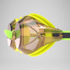 Speedo Unisex's Vanquisher 3.0 Mirrored - Hyper Yellow/Grey/Ablaze Mirror