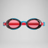 Speedo Junior's Jet 2.0 Goggles - Turquoise/Lava Red