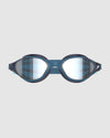 Speedo Adult Biofuse 2.0 Mirrored Goggles:Blu/(Silver Mirror)