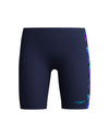 Speedo Junior's (M) Print Panel Jammer - Blue/Pink