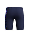 Speedo Junior's (M) Print Panel Jammer - Blue/Pink