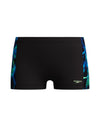 Speedo Junior's (M) Print Panel Aquashort - Black/Green