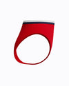 Speedo Women's High Waist Bikini Bottom - Red/White