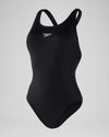 Speedo Women's Endurance+ Power Crossback One Piece (AisaFit) - Black