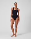 Speedo Women's Endurance+ Power Crossback One Piece (AisaFit) - Black