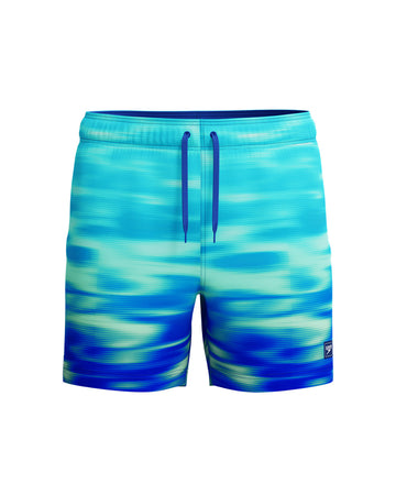 Speedo Men's Print Redondo Edge Volley 16inch - Blue