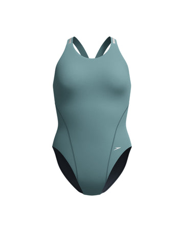 Speedo Women's Performance Back - Dark Green