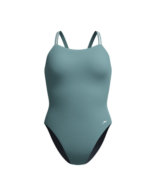 Speedo Women's Active Back - Dark Green