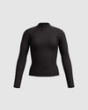 Speedo Women's Ocean Flex L/S Rash Guard - Black