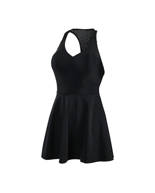 Speedo Women's Shaping Lily Swim Dress (AsiaFit) - Black