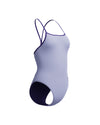 Speedo Women's FL Solid Turnback - Light Purple