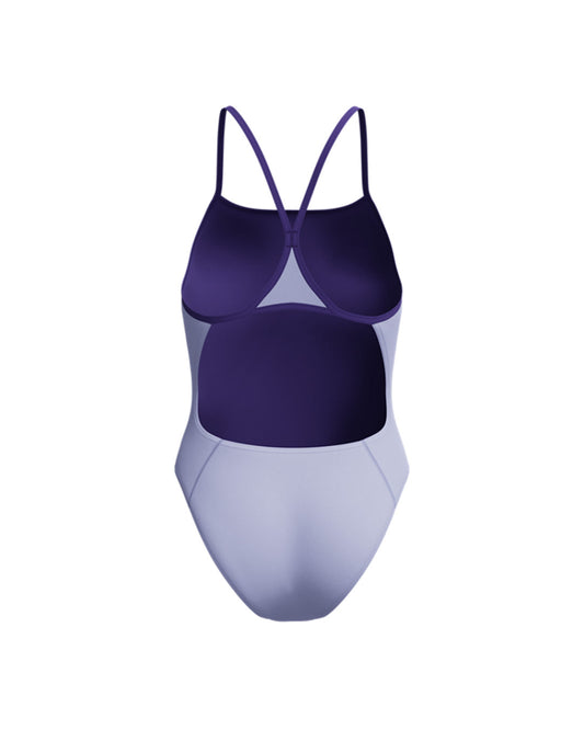 Speedo Women's FL Solid Turnback - Light Purple