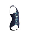 Speedo Junior's (W) Placement Muscleback 1pc Swimsuit - Navy/Green