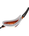 Speedo Unisex's Fastskin Speed Socket 2.0 Mirrored Goggles - White/Mirror/(Fire Gold)