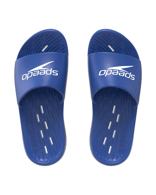 Speedo Men's Speedo Slides One Piece - Navy/White