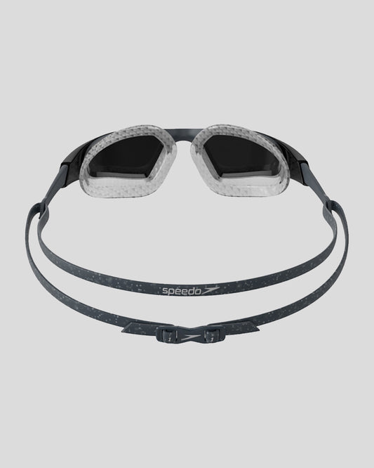 Speedo Unisex's Aquapulse Pro Mirrored Goggles (AsiaFit) - Grey/Silver/(Chrome)