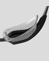 Speedo Unisex's Aquapulse Pro Mirrored Goggles (AsiaFit) - Grey/Silver/(Chrome)