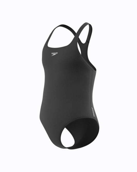 Speedo Junior's (W) Endurance+ Medalist 1pc Swimsuit - Black