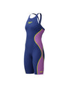 Speedo Women's Fastskin LZR Pure Intent 2.0 OPBK KSKN - Navy/Purple Marble