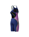 Speedo Women's Fastskin LZR Pure Intent 2.0 OPBK KSKN - Navy/Purple Marble