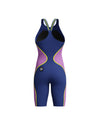 Speedo Women's Fastskin LZR Pure Intent 2.0 CDBK KSKN - Navy/Purple Marble
