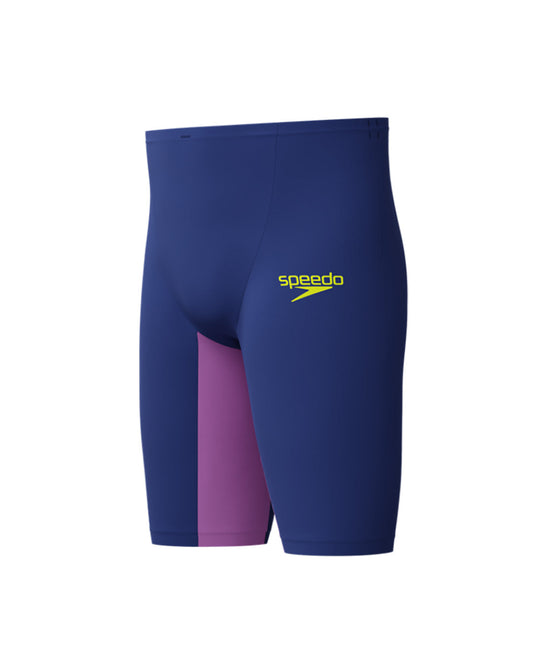 Speedo Men's Fastskin LZR Valor 2.0 H/Waist Jammer - Navy/Purple Marbled