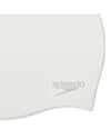 Speedo Unisex's Moulded Silicone Cap - White
