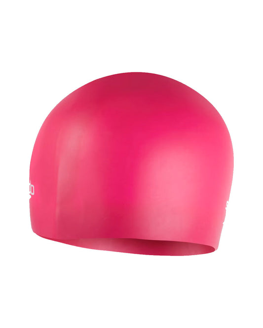 Speedo Unisex's Moulded Silicone Cap - Pink