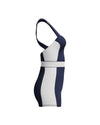 Speedo Women's Colourblock Legsuit - Navy/White