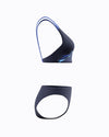 Speedo Women's Medley Logo V-Back 2pc Swimsuit - Navy/Blue