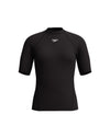 Speedo Women's Endurance+ S/S Rash Guard - Black
