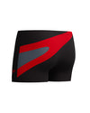 Speedo Men's Hyperboom Aquashort - Black/Red