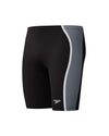 Speedo Men's Solid Splice Jammer - Black/Grey