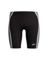 Speedo Men's Solid Splice Jammer - Black/Grey