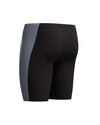 Speedo Men's Solid Splice Jammer - Black/Grey