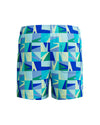 Speedo Junior's (M) Print Volley 13inch Watershort - Blue/Green