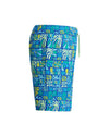 Speedo Junior's (M) Print Volley 15inch Watershort - Blue/Light Green