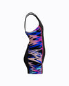 Speedo Junior's (W) Hyperboom Splice Muscleback Legsuit - Black/Pink