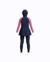 Speedo Junior's (W) Modesty Colourblock 3pc Swim Set - Navy/Pink