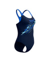 Speedo Women's Medley Logo Medalist One Piece (AsiaFit) - Navy/Blue