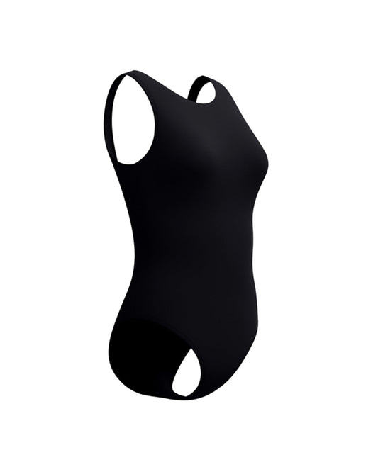 Speedo Women's Solid High Neck One Piece (AsiaFit) - Black