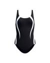 Speedo Women's Quantum Contour One Piece (AsiaFit) - Black/White