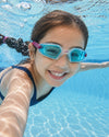 Speedo Junior's Hydropulse Goggles - Purple/(Blue)